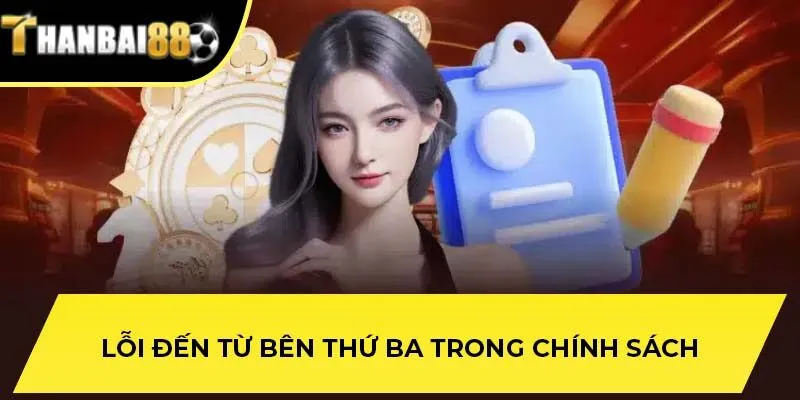 Lỗi đến từ bên thứ ba trong chính sách